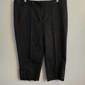 Capri Pants Black Size 14